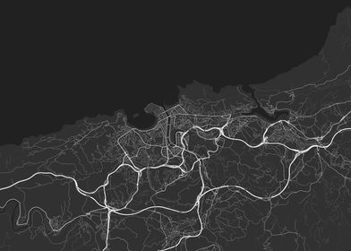 San Sebastian Spain Map