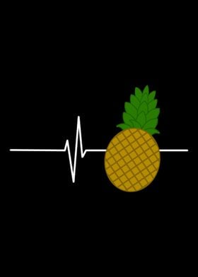 Heartbeat Love Pineapple