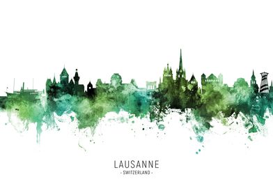 Lausanne Skyline