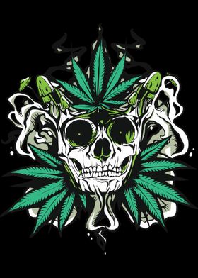 weed skull 