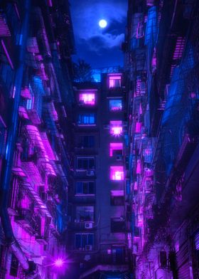 Japan neon light