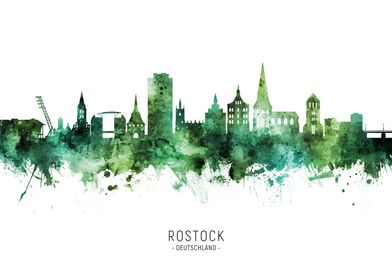 Rostock Skyline