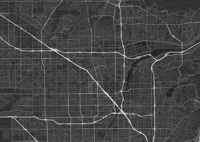 Anaheim USA Map