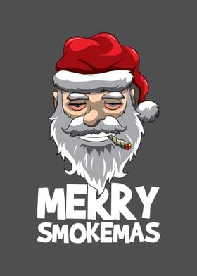 Merry Smokemas Stoned Sant