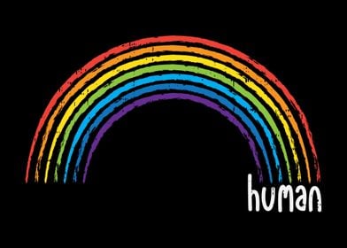 Rainbow Human LGBT Pride