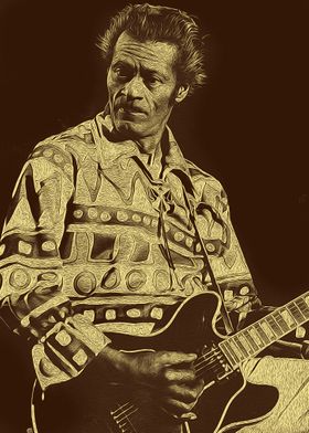 Chuck Berry RetroVintage 4