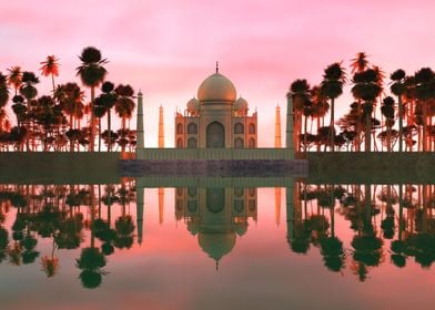 Pink Taj Mahal