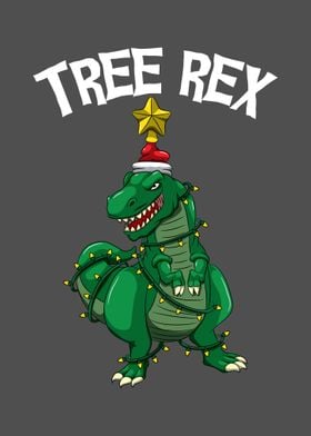 Tree Rex Christmas Dinosau