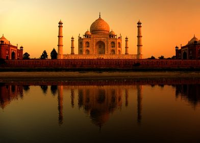 Taj Mahal Dusk