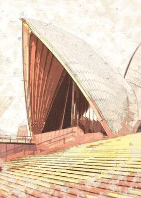 Sydney Opera House Sketch