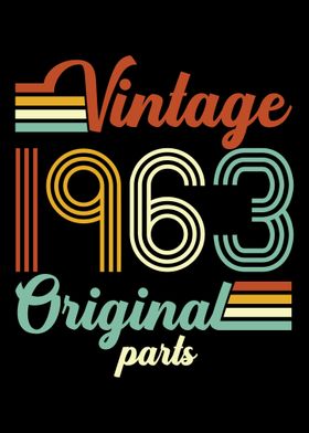 Vintage 1963 Original