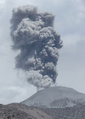 nature mountain eruption