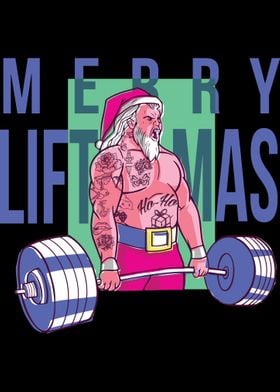 merry liftmas tattoo 