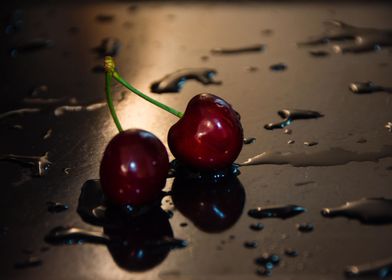 nature fruit cherry