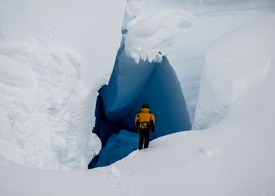Enter the Ice Cave