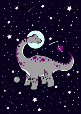 Brachiosaurus in Space