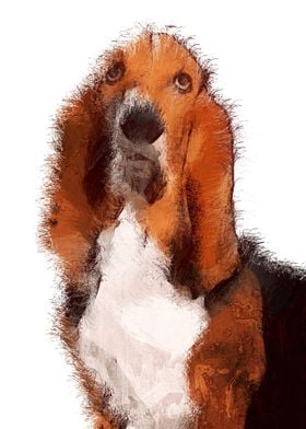 Basset Hound Artwork