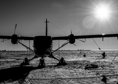 Antarctic DC3 Plane