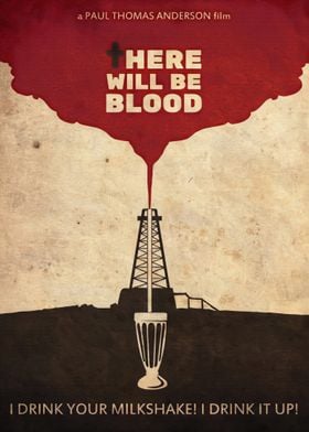 There Will Be Blood Metal Poster Katty Displate