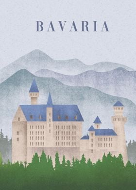 Bavaria City Poster