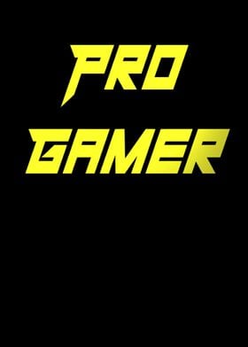 Pro Gamer Gaming Player