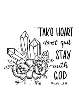 Stay with god