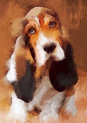 Basset Hound Artwork