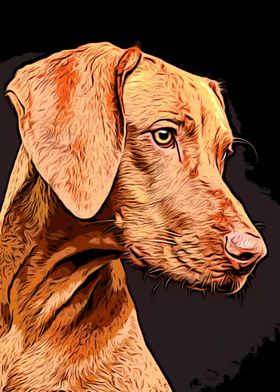 painting of a Dog
