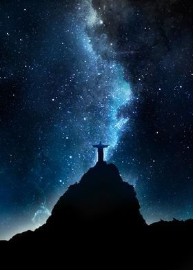  Cosmic Corcovado Jesus