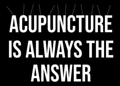 Acupuncture Gift Acupunctu