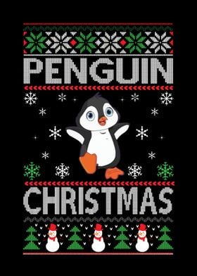 Penguin ugly christmas swe