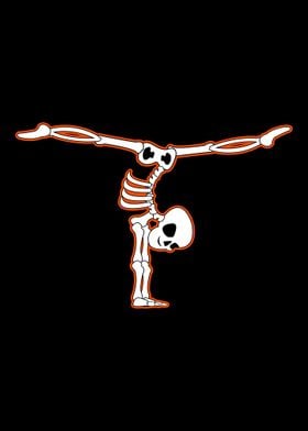 Gymnastic Skeleton Halowee