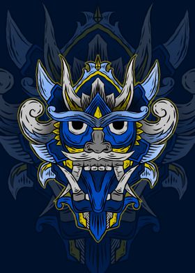 blue barong cyborg