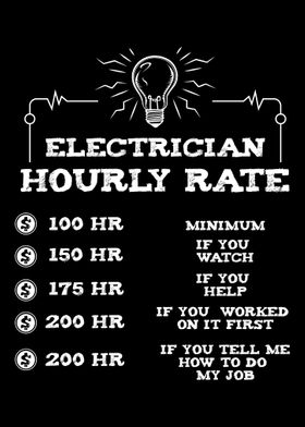 Electrician Hourly Rate El