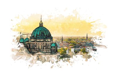 Berlin Cityscape