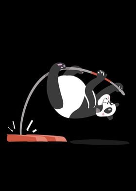 Panda Lovers Pole Vault