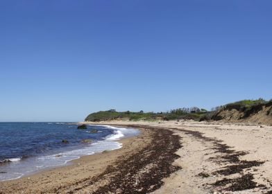 Cliffs Block Island Rhode 