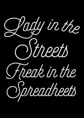 Lady In The Streets Freak 