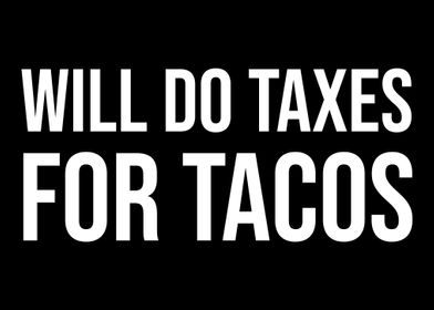 Will Do Taxes For Taco Boo