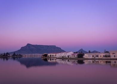 Table Mountain at sunrise