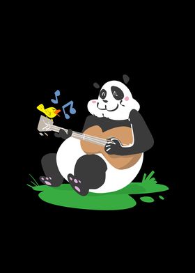 Panda Lover Guitarist