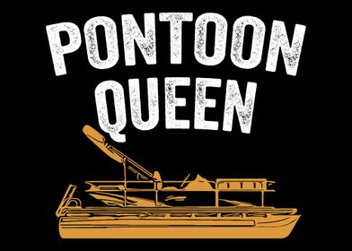 Pontoon Queen Captain Gift