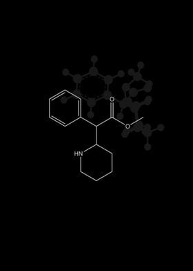 Ritalin Molecule