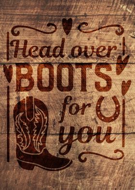 HEAD OVER BOOTS WOOD