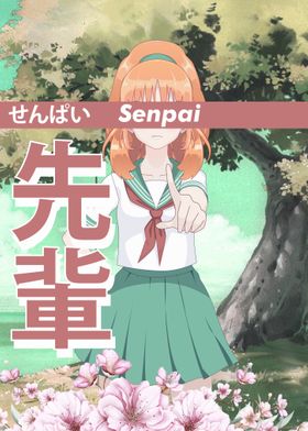 Anime Senpai Girl Nature