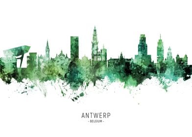 Antwerp Skyline Belgium