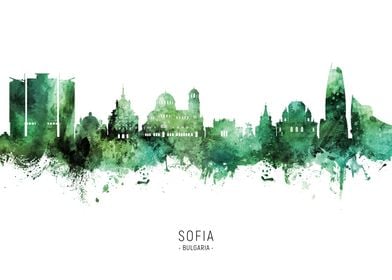 Sofia Skyline Bulgaria