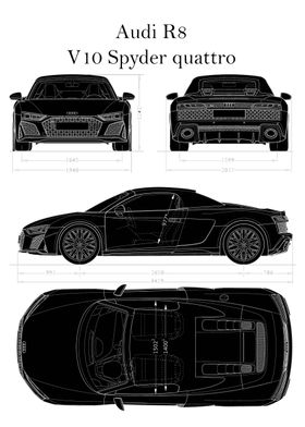 Audi R8 V10 Spyder quattro