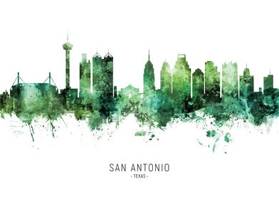 San Antonio Skyline Texas