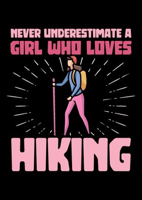 A girl who loves hiking